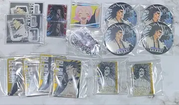 BLEACH 스탯 카드 도미노 키링 캔뱃지 일괄 판매