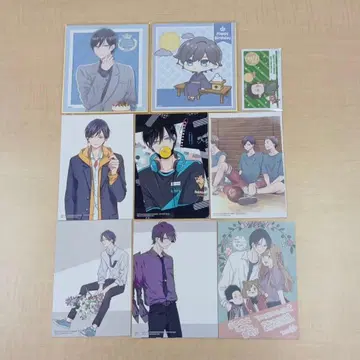 야마다 군과 lv999의 사랑을 하다 특전 엽서 색지 등 10장