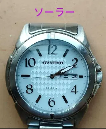 BN27 아반떼 티노 솔라 시계 작동품 요일 날짜 포함