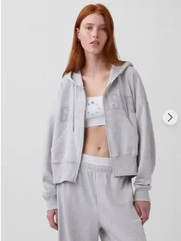 GAP 로고 집업 후드티 M 사이즈 미사용 새상품