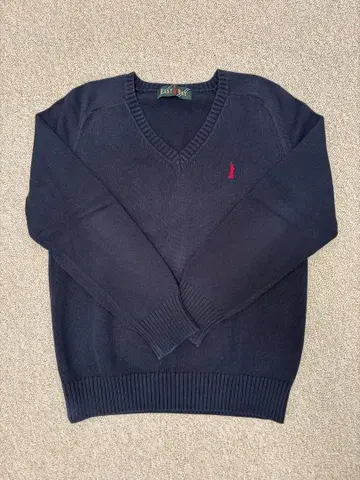 EASTBOY 니트 스웨터 (네이비)