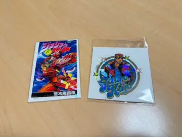 죠죠 월드 클리어 스티커 쿠죠 죠타로 죠셉 죠스타