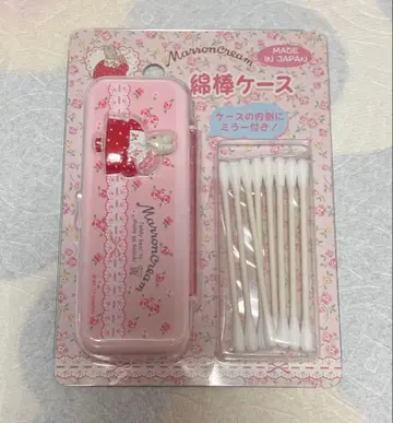 산리오 면봉 케이스 (마론 크림)