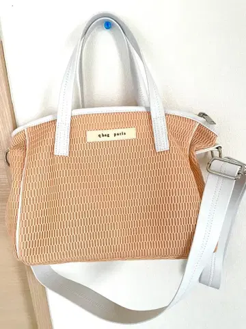 qbag 파리 네스트 본 숄더백 마롱
