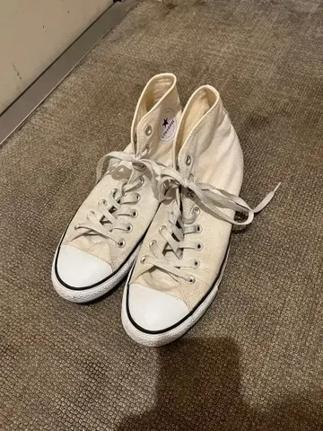 CONVERSE 올스타 하이컷 화이트 27.5cm ( US 9 )