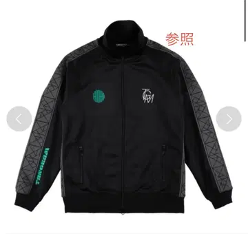 TANGRAM PUZZLE LINE SQUAD TRACK JACKET