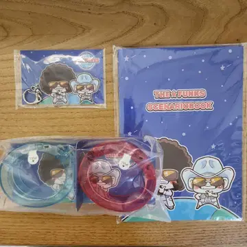 THE FUNKS 갤럭시 시그널, 시나리오북, 키링 세트