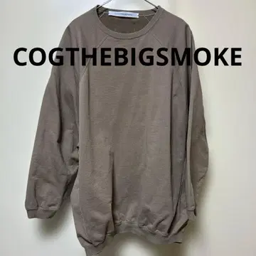 COGTHEBIGSMOKE 코그더빅스모크 맨투맨 트레이닝복