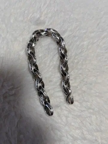 실버 925 체인 팔찌