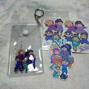 닌타마 닌타마 클리어 파우치 스티커 화약위원회 쿠쿠치 헤이스케