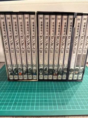 새상품급 신기동전기 건담W DVD 메모리얼 박스판 Part1~3