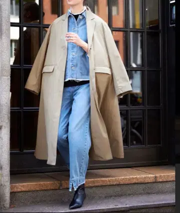 85800엔 비어즐리 [15 quinze] 테일러 오버코트