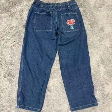 SANTA CRUZ의 [ 자수 로고 배기 팬츠 스케이터 패션 ]