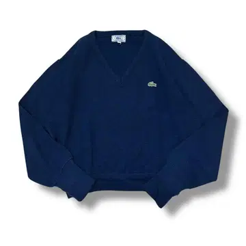 80's IZOD LACOSTE 아이조드 니트 네이비