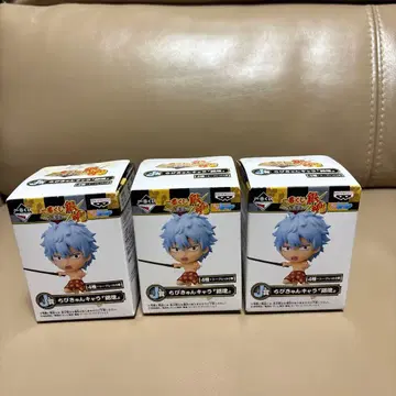 은혼 사카타 긴토키 치비큥 캐릭터 제일복권 J상 피규어 3개 세트