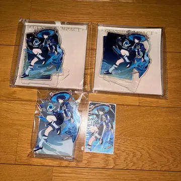 원신 방랑자 칠성 소환 아크릴 스탠드 3개 카드 묶음 판매