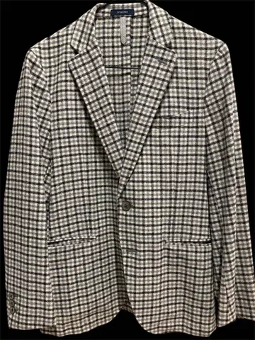 안토니오 라베르다 ANGELICO 원단 BT718 체크 무늬 자켓