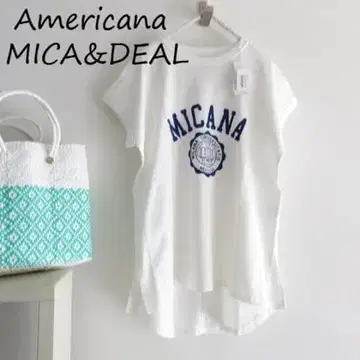 새상품 MICANA 아메리카나 MICA&DEAL 운모 T셔츠