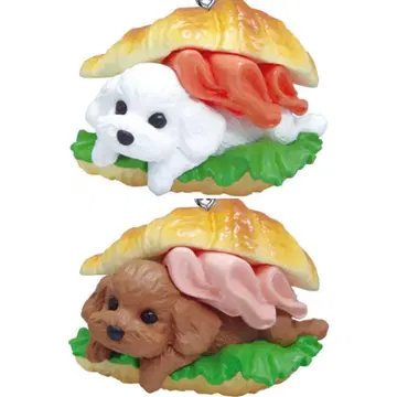 이누빵 피규어 가챠가챠 강아지 피규어 마스코트 키링