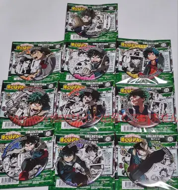 히로아카 컬렉션 캔뱃지 HEROES 미도리야 이즈쿠 컴프 세트