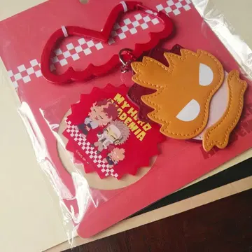 [히로아카] 쇼비도 엔데버 호크스 거울 참 키링 굿즈