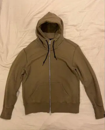 MHL. x LOOPWHEELER 집업 후드티