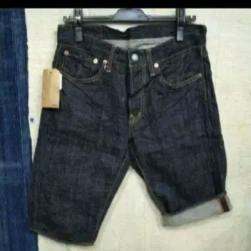 OMNIGOD 옴니갓 택 포함 새상품 일본제 데님 숏 PANT