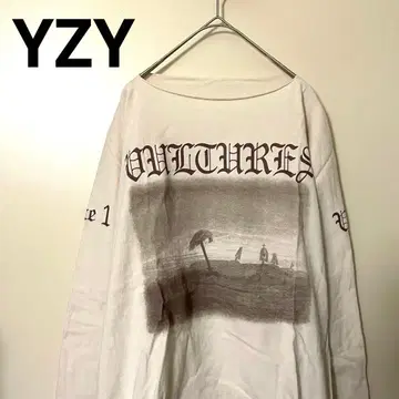 YZY VULTURES 롱T 화이트