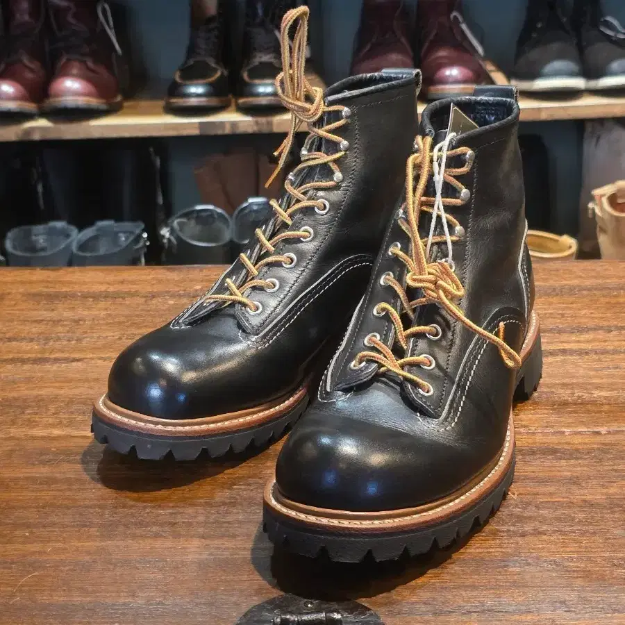 Red Wing 2937 Engineer Boots US8 26cm Leather Motorcycle Men RED