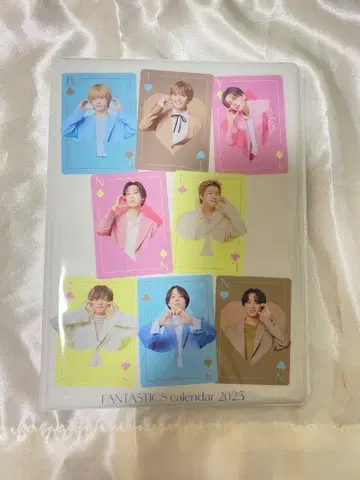 FANTASTICS 포토 카드 홀더 2025 달력