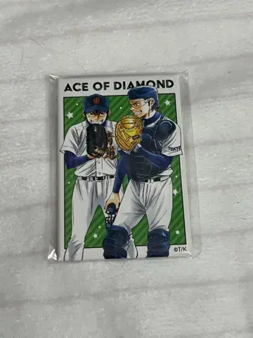 다이아의 A 코믹스 캔뱃지 사와무라 에이준 미유키 카즈야 원작