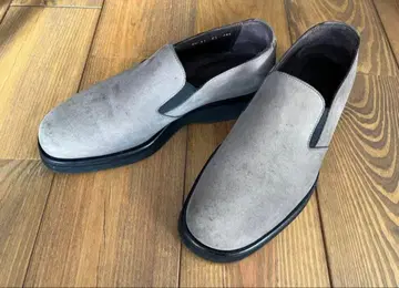 조르지오 아르마니 스웨이드 로퍼 이탈리아제 신발 몇 회 착용