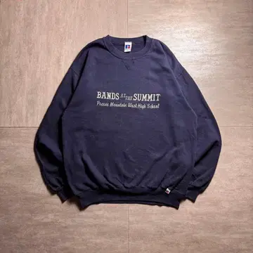 [ 90's ] 멕시코제 RUSSELLATHLETIC 네이비 맨투맨 L