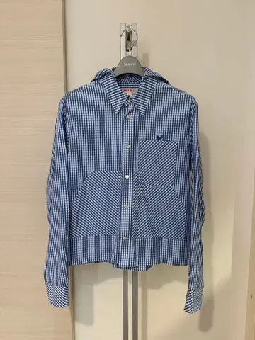 MASU 25SS HOODED B.D SHIRT (BLUE) 44