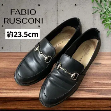 FABIO RUSCONI 파비오 루스코니 로퍼 블랙 사이즈 36