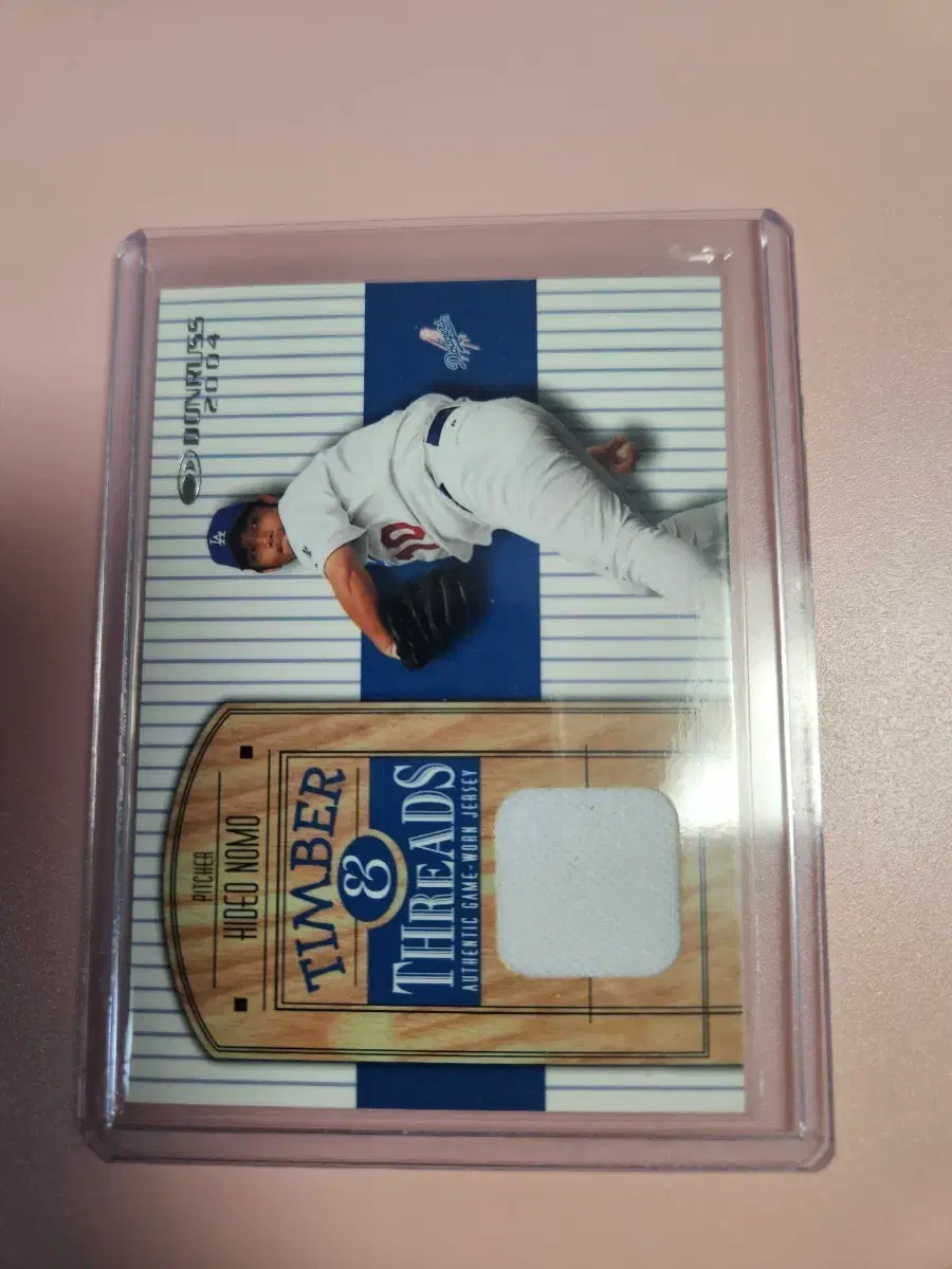 노모 히데오 2004 Donruss 저지 카드
