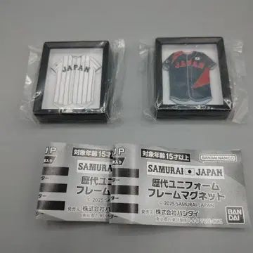 사무라이 재팬 역대 유니폼 프레임 마그넷 2026 홈 어웨이