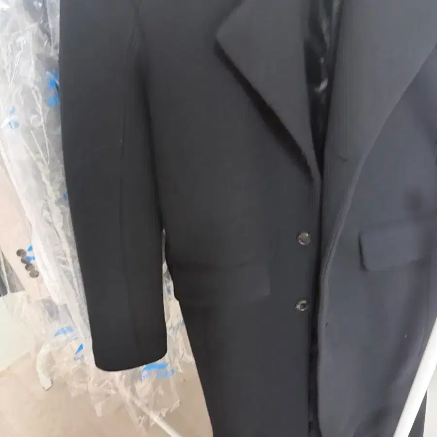 Zara x Ader Error Oversized Wool Coat Black (1st Drop) on Bunjang