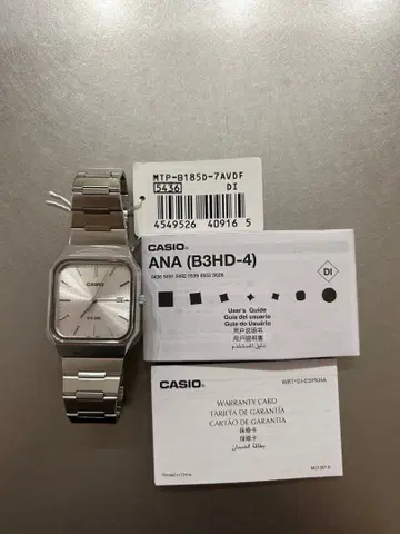 [ 미사용 새상품 ] CASIO MTP-B185D-7A
