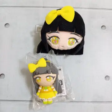 비밀의 아이프리 3D 러버 마스코트 봉제 인형 클립 스즈카제 츠무기