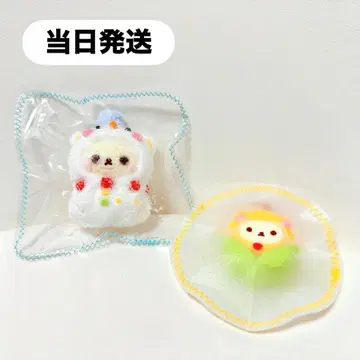 [당일 발송] 리락쿠마 코리락쿠마 모티브 스퀴즈 2개