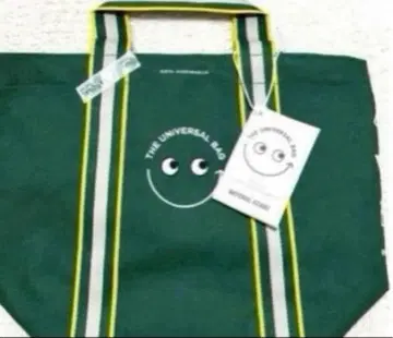 미사용 새상품 작은 내셔널 리넨 에코백 Anya Hindmarch