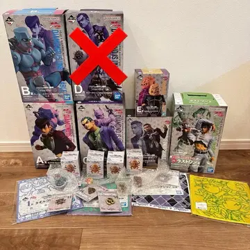 제일복권 죠죠 피규어 세미컴프 g상 4종