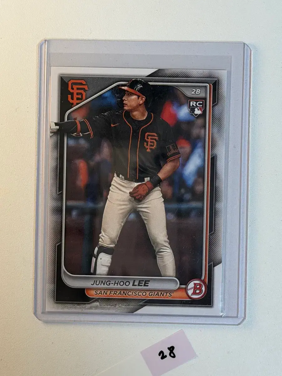 이정후 2024 RC Topps MLB 야구카드