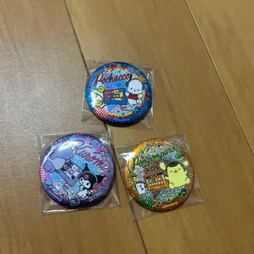 산리오 키라키라 BIG 캔뱃지 2 쿠로미 폼폼푸딩 포차코