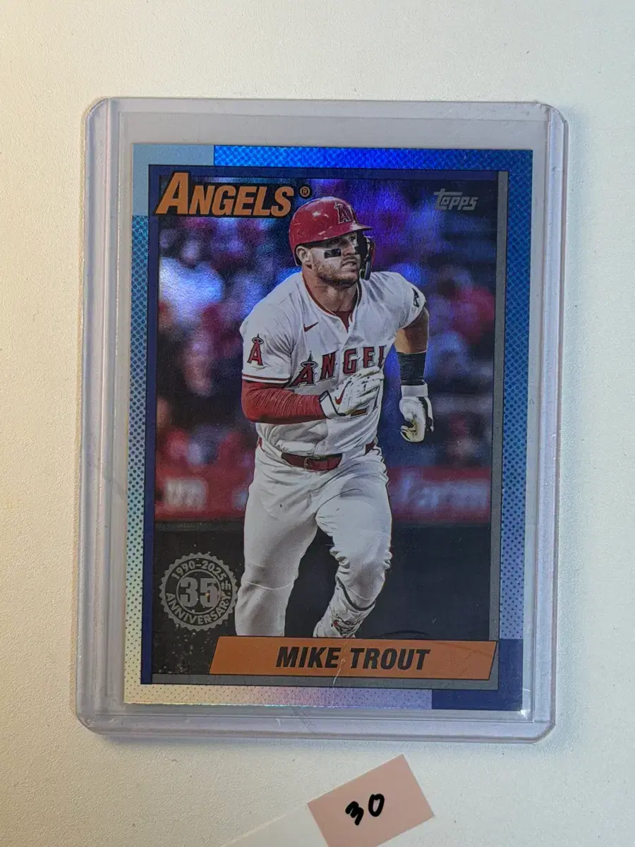 마이크 트라웃 2025 Topps MLB 야구카드