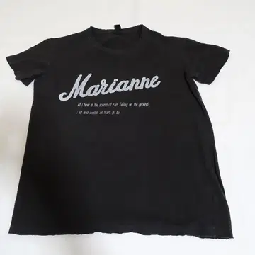 미사용품 Pledge Marshall 패러디 데미지 가공 T셔츠