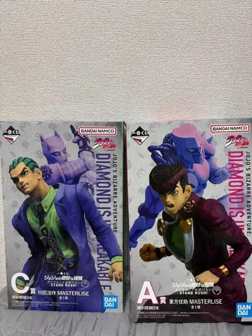 A상 히가시카타 죠스케, C상 카와지리 코사쿠 피규어