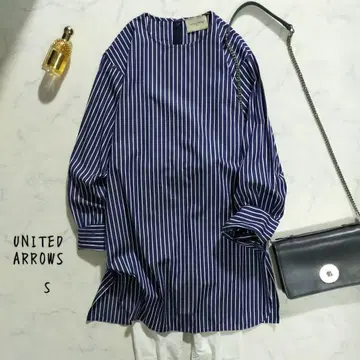 유나이티드 애로우즈 토마스 메이슨 풀오버 셔츠 네이비 S 일본제