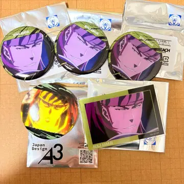 BLEACH 아사쿠라 렌지 캔뱃지 아크릴 카드